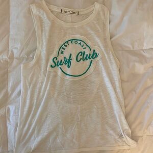 Free People Graphic Tank Top